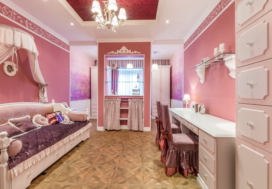 Розовая комната