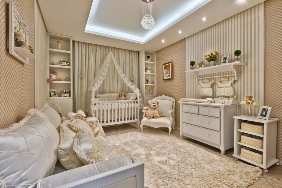 Интерьер для девочки в классическом стиле