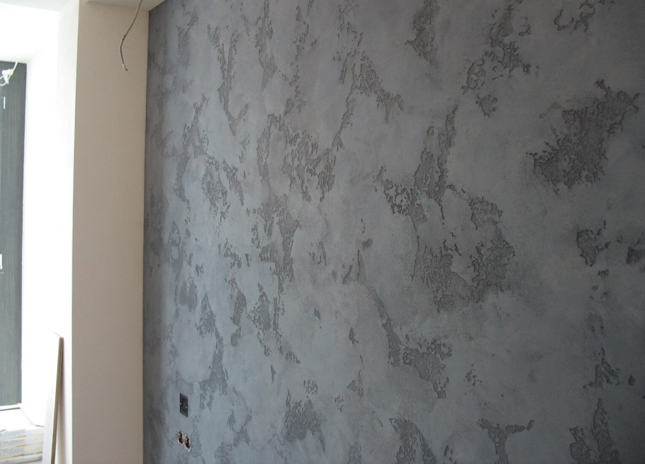 Отделка декоративной штукатуркой