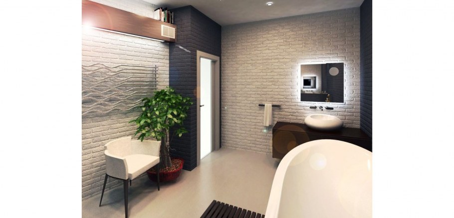 Плитка Касавага в интерьере прихожей