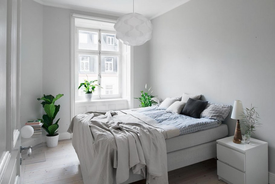 Темные стены в интерьере