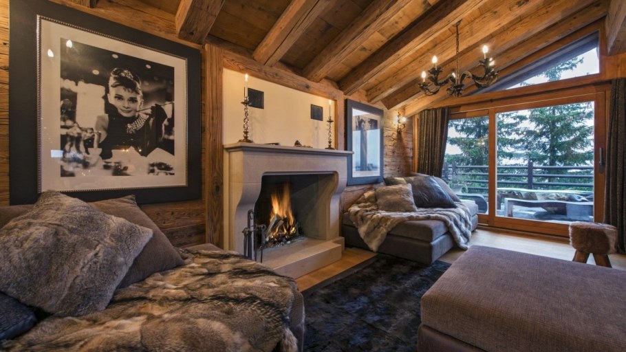 Интерьер Хижины Шале