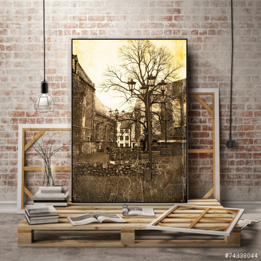 Лофт Индастриал гостиная