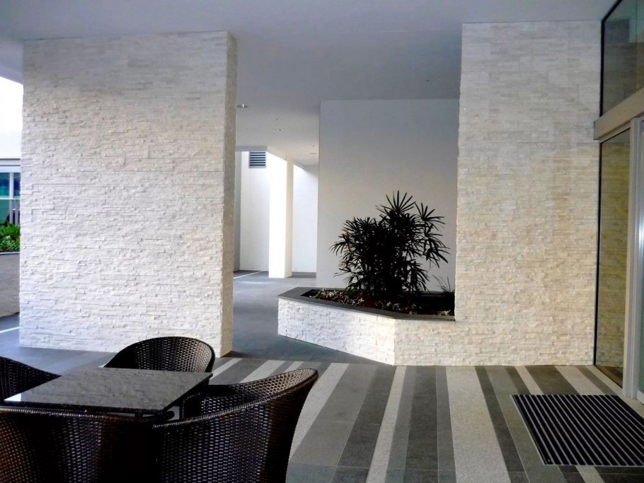 Кварцит в интерьере