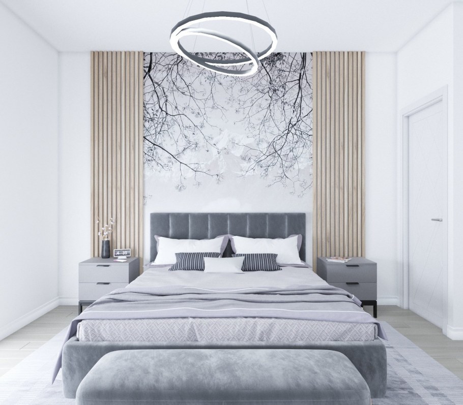 Спальня хайтек 2020