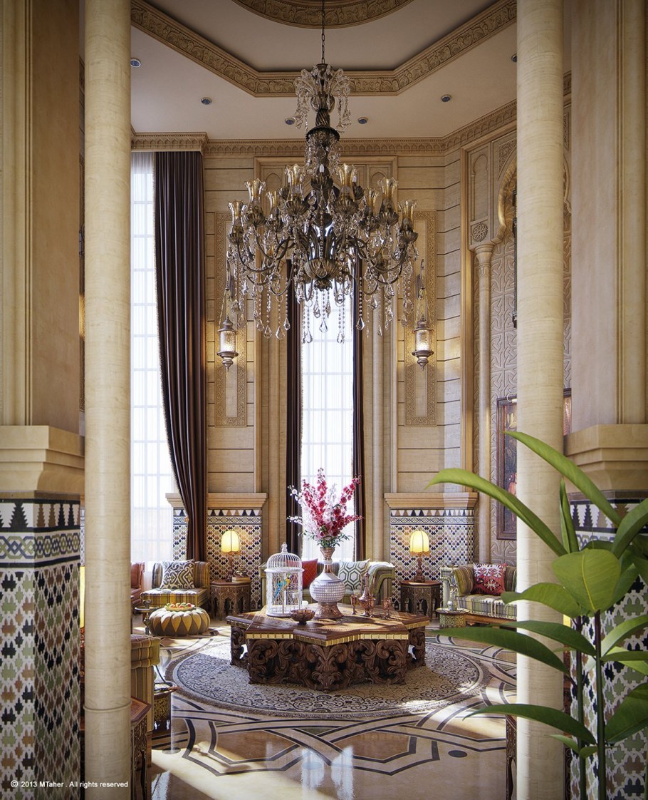 Царский стиль в интерьере