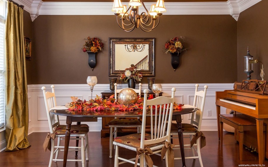 Осень кухня интерьер