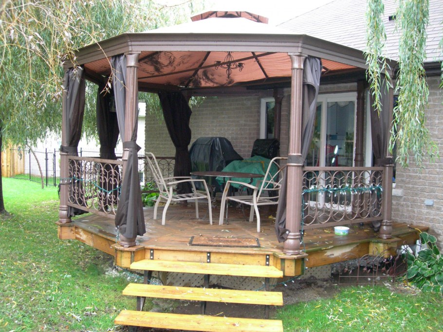 Крыльцо беседка