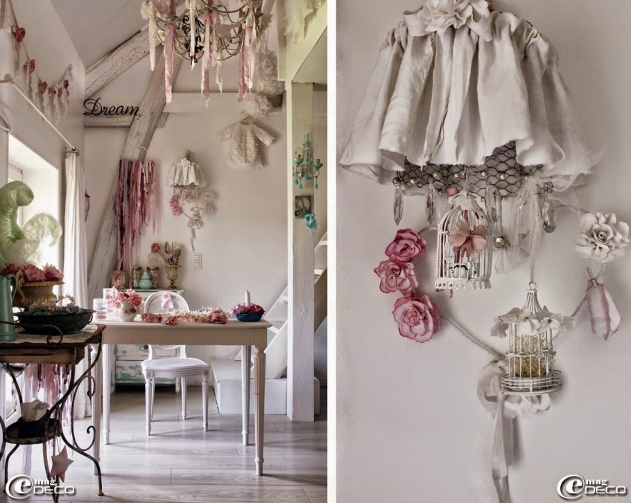 Декор интерьера шебби Шик