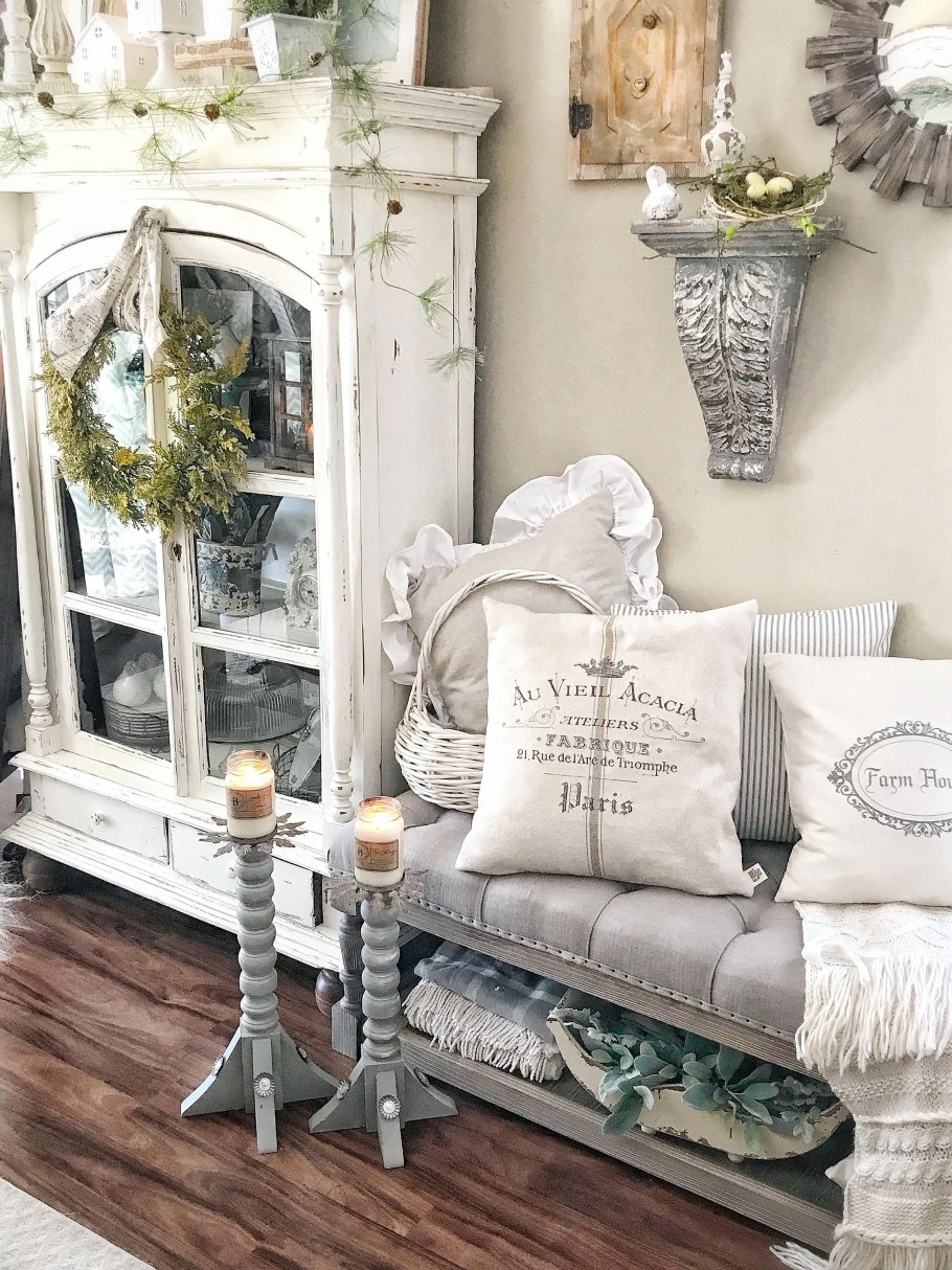 Шебби Шик с рыжим