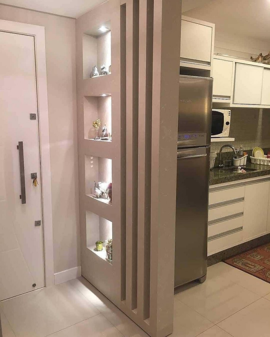 Холодильник в нише