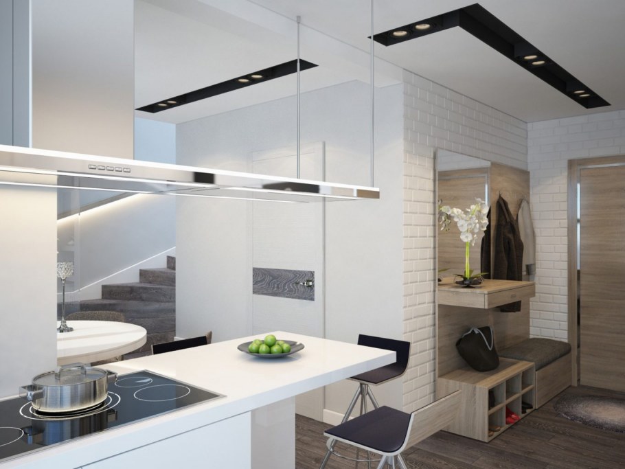 Гостиная Объединенная с коридором