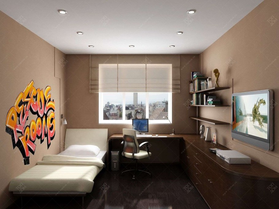 Спальня для подростка мальчика