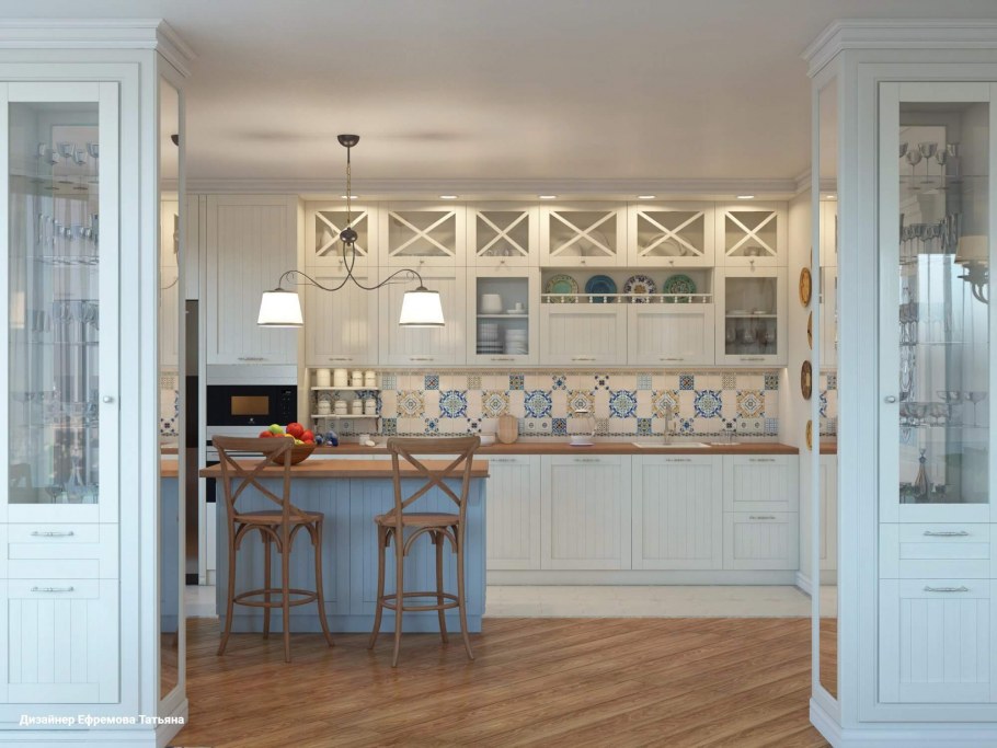 Средиземноморский стиль в интерьере кухни