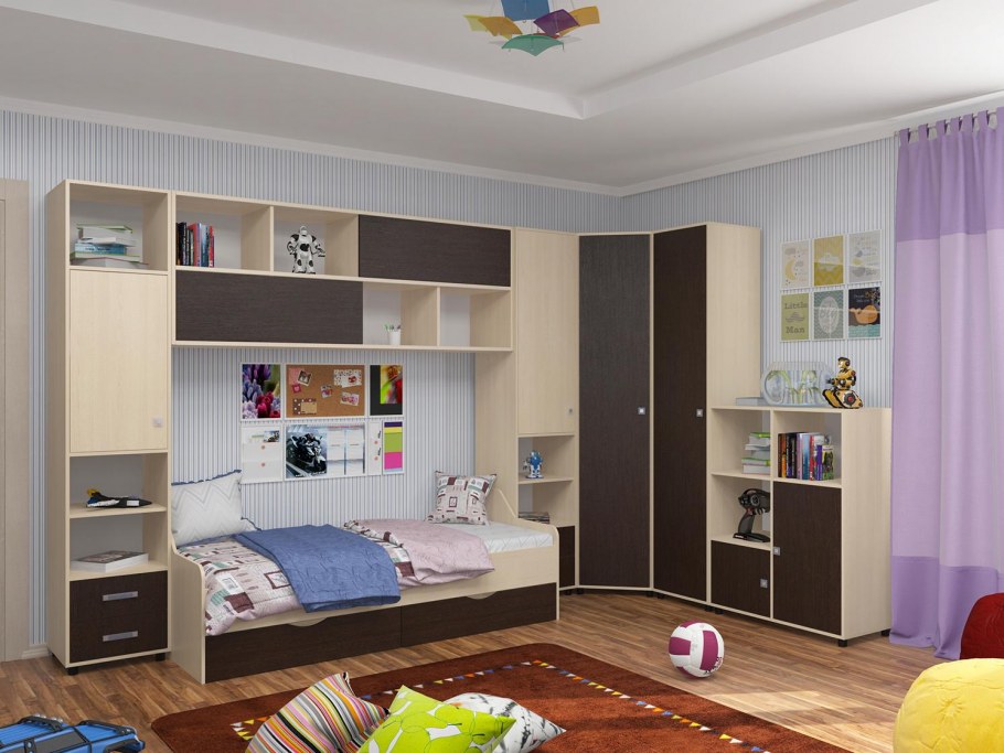 Модульная детская Дельта