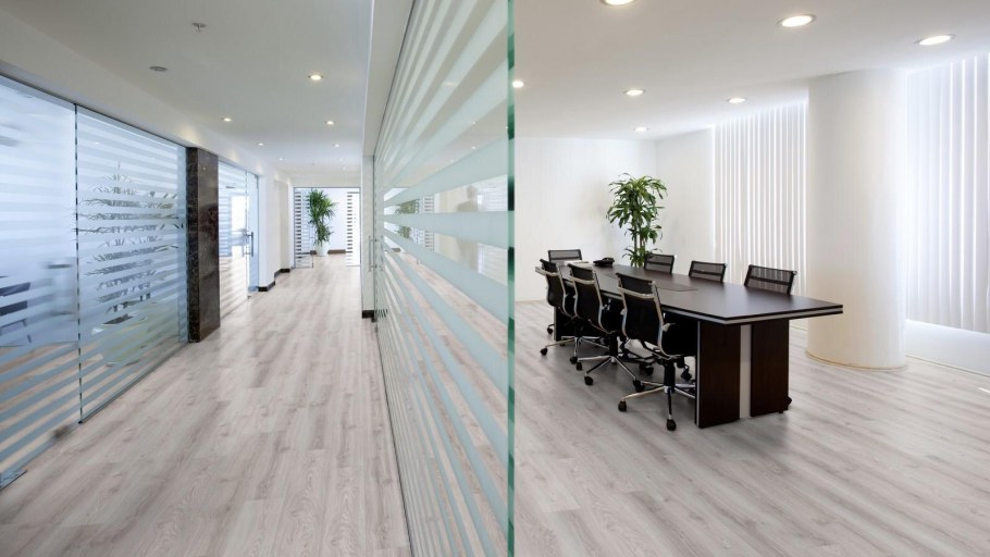 Входные цельностеклянные маятниковые двери двупольные