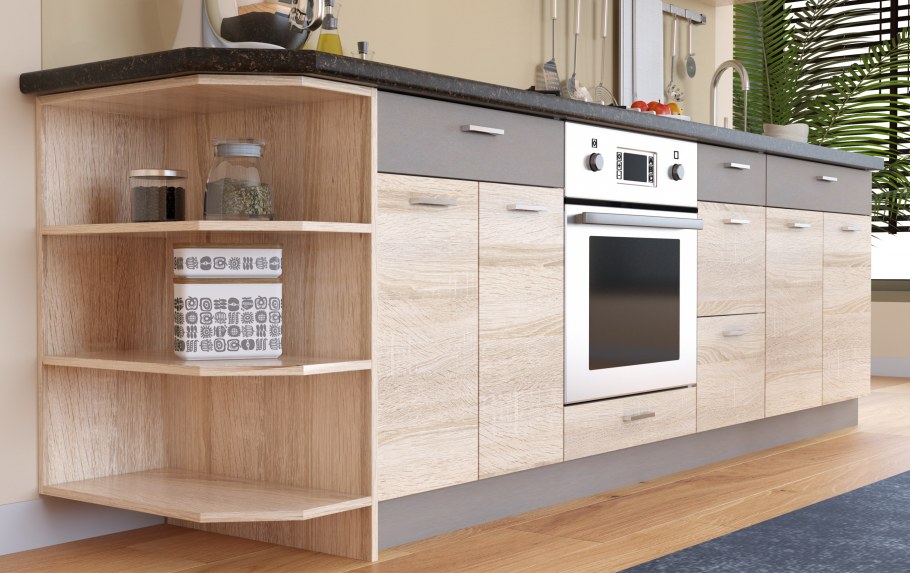 Кухонный гарнитур Николь сонома латте