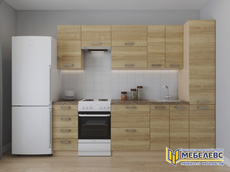 Кухня дуб сонома ИП Газизов