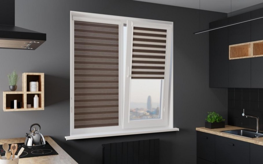 Рулонные шторы «Зебра юни 2»