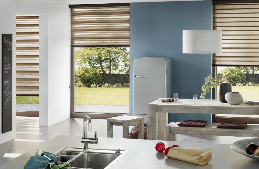 Рулонные шторы комбо