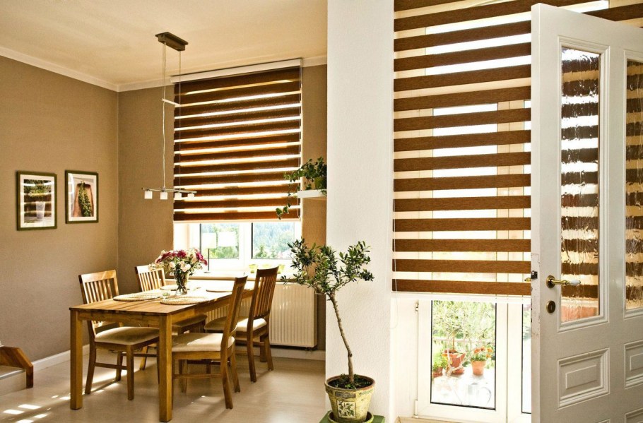 Рулонные жалюзи Зебра