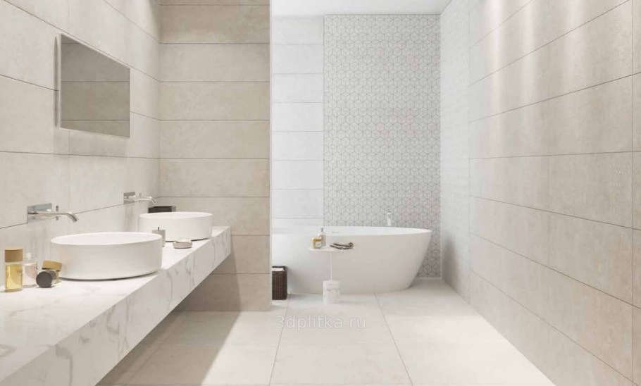 Lenci Blanco (COMPACGLASS) Rect. 60x60