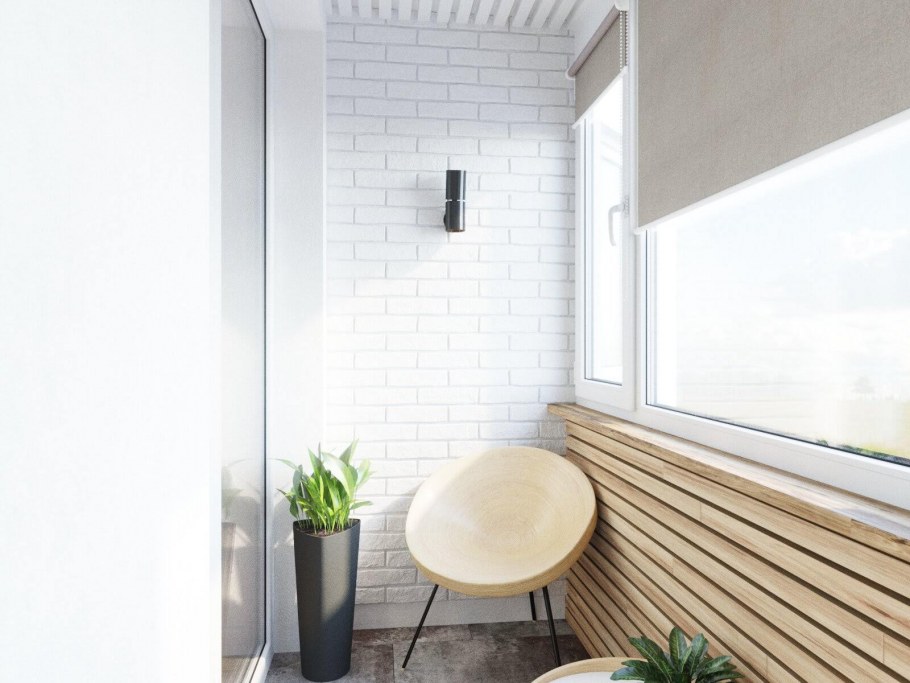 Лоджия в современном стиле