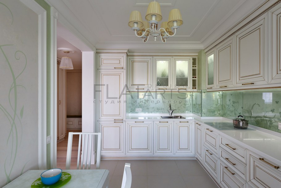 Кухня Неоклассика 9м2