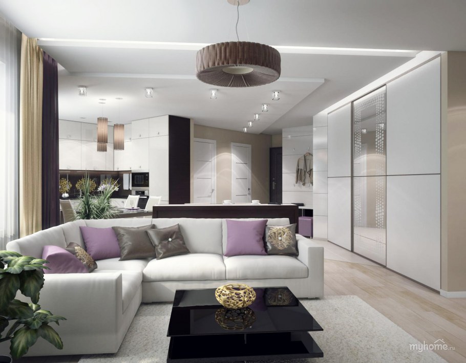 Интерьер в светлых тонах