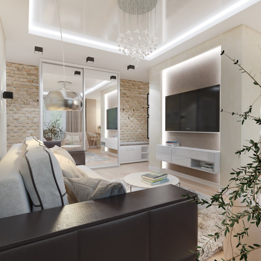 Интерьер в светлых тонах