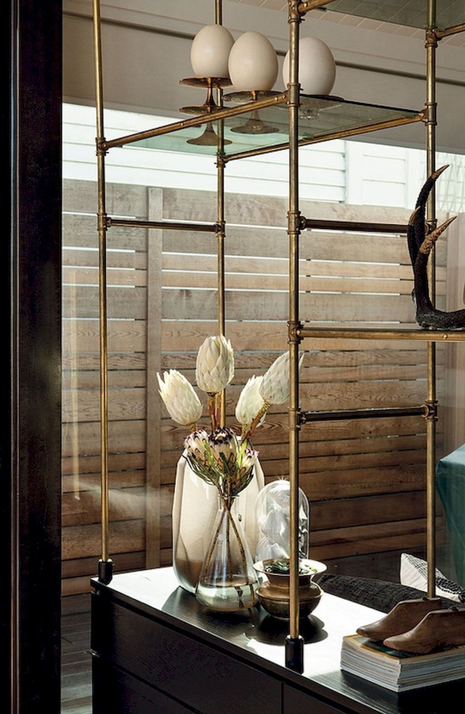 Декор из труб в интерьере