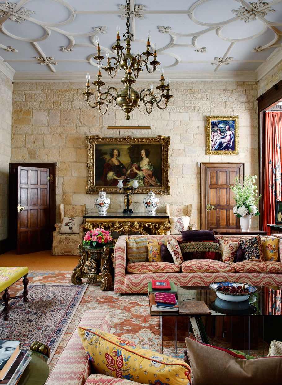 Староанглийский интерьер