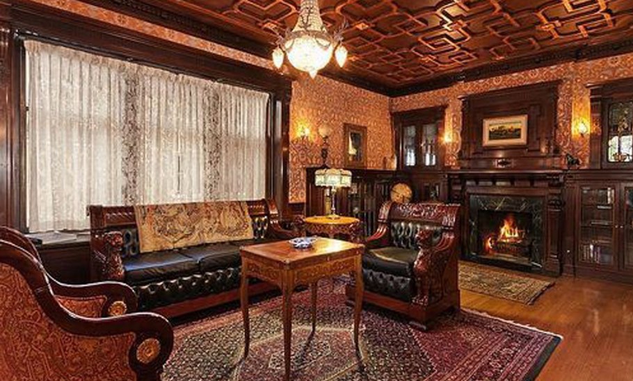 Английский особняк Викторианский стиль столовая