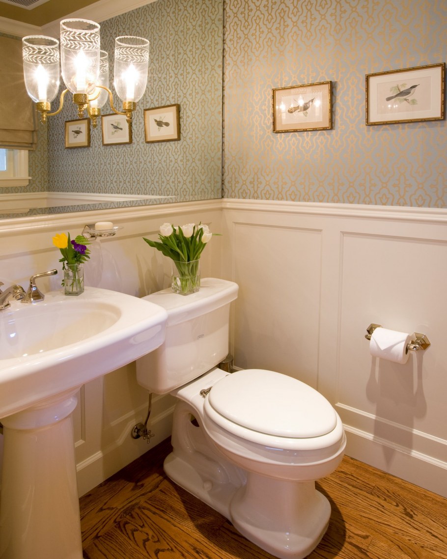 Туалетная комната маленькая