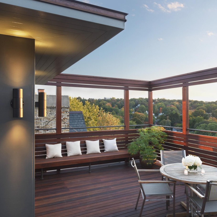 Веранда в современном стиле