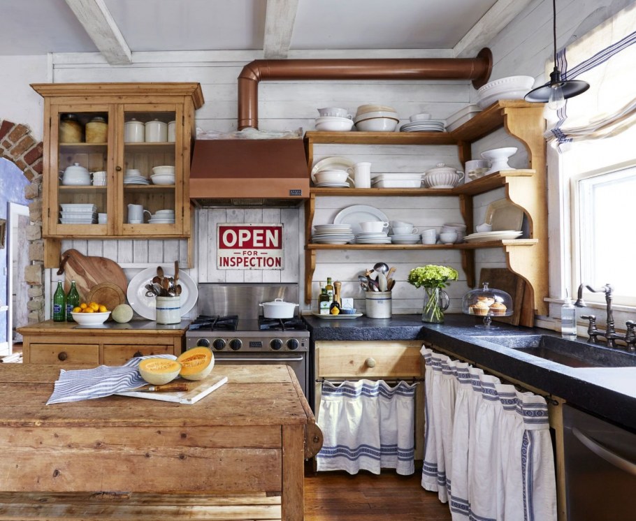 Сканди Кантри в интерьере