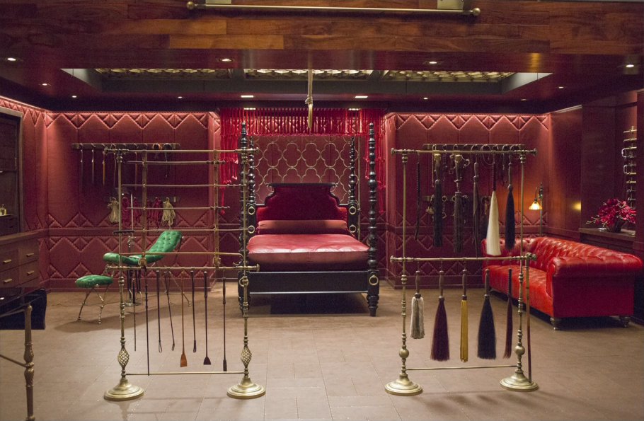 Красная комната из 50 оттенков серого