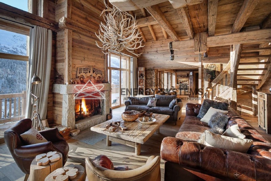 Шале интерьер Лапландия