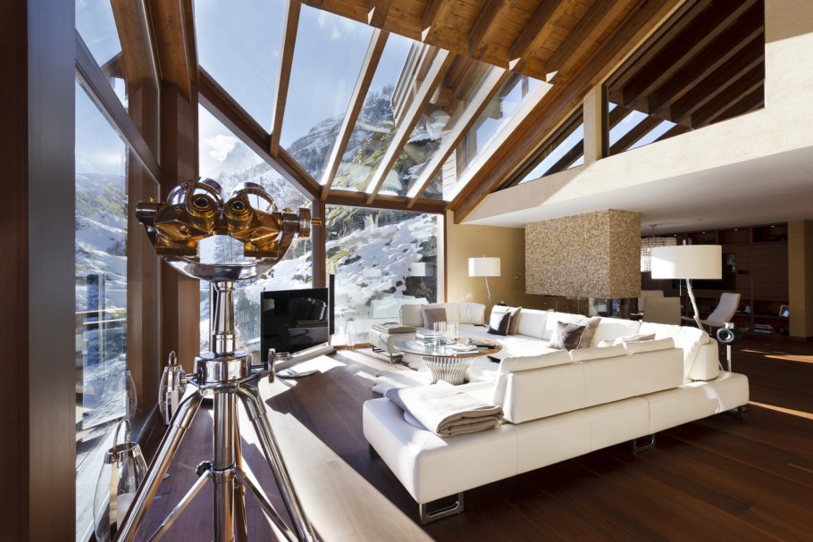 Chalet Zermatt Peak в горах Швейцарии