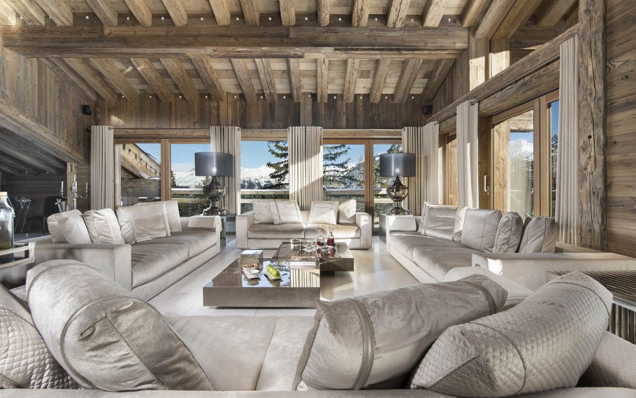 Luxury Chalet Interior Courchevel