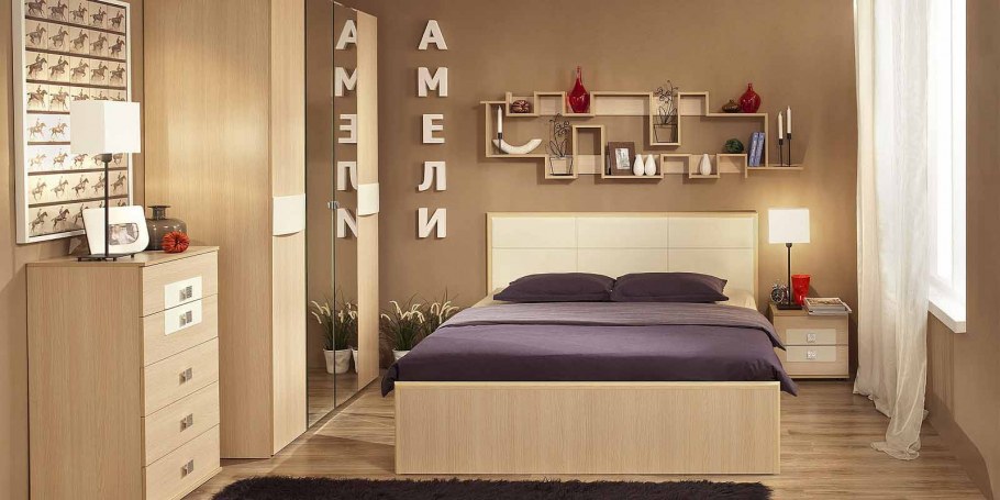 Спальный гарнитур Амели Глазов