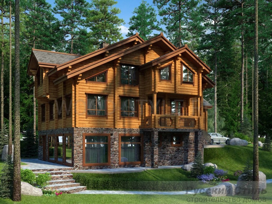 Проекты деревянных домов