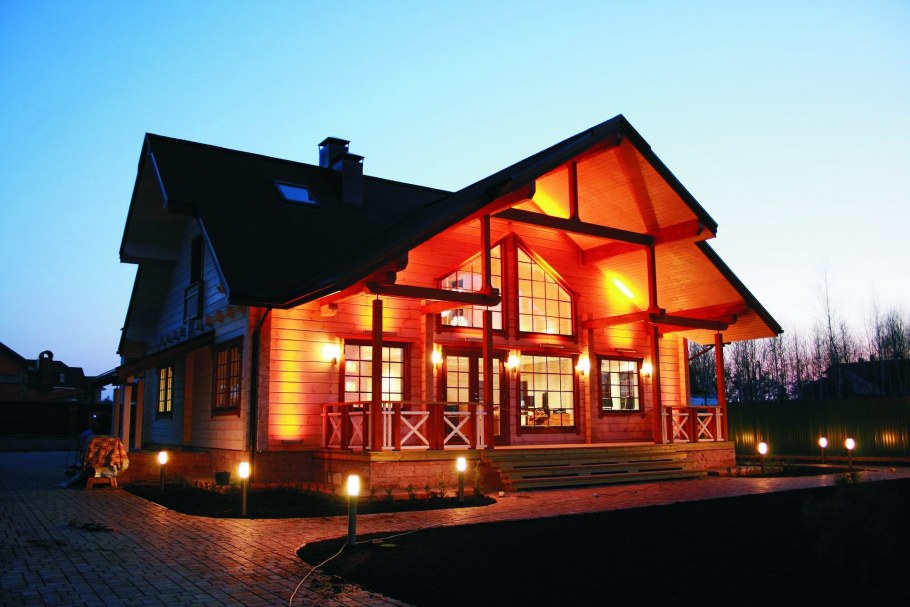 Красивые деревянные дома