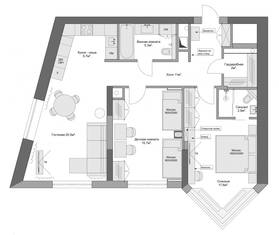 Балкон ЖК флотилия