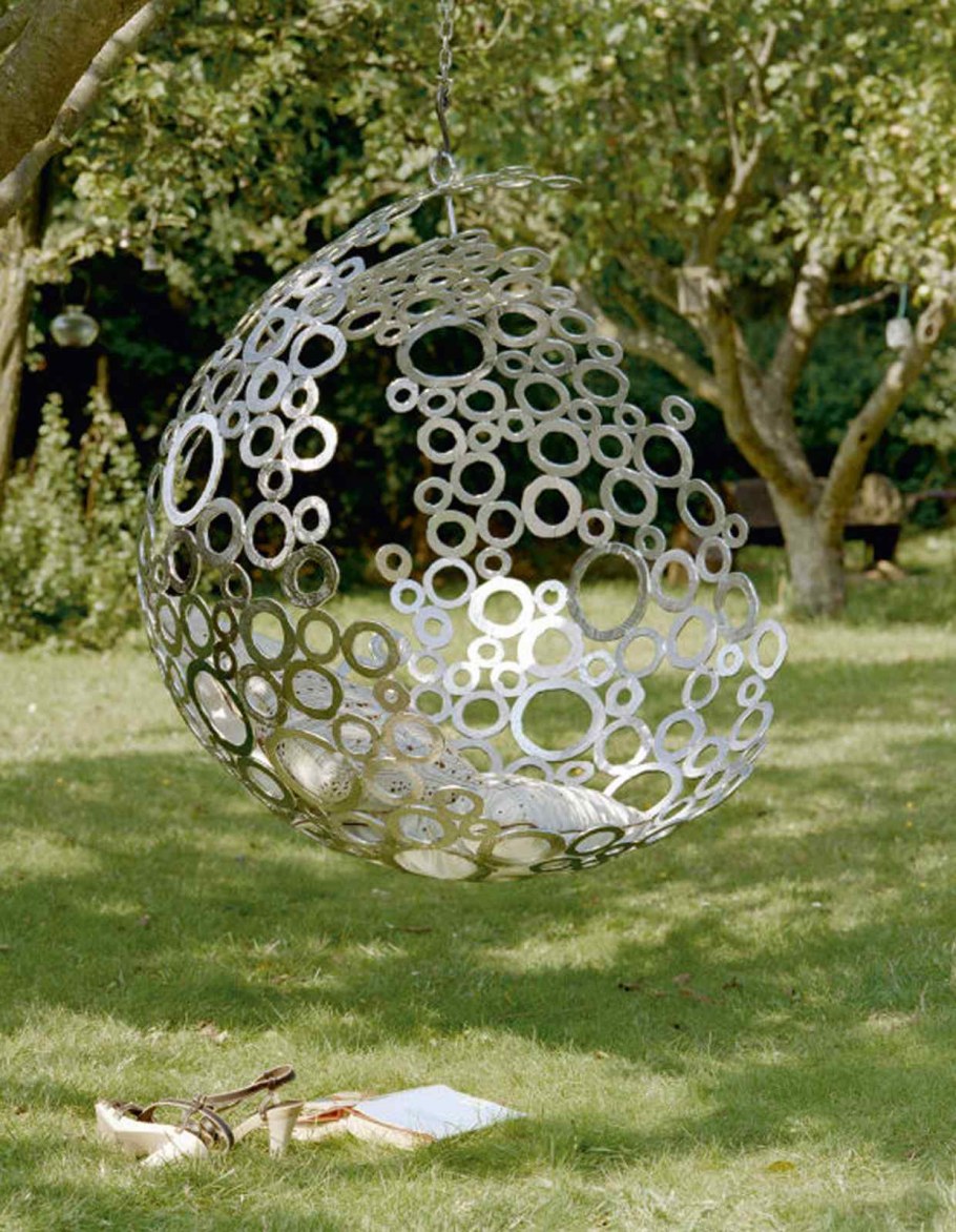 Декоративные шары для сада