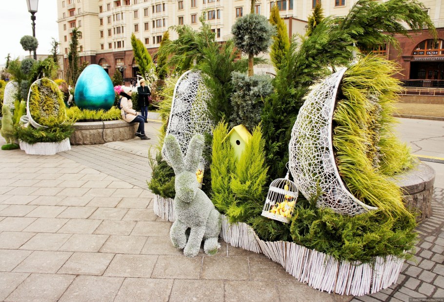 Сад инсталляция