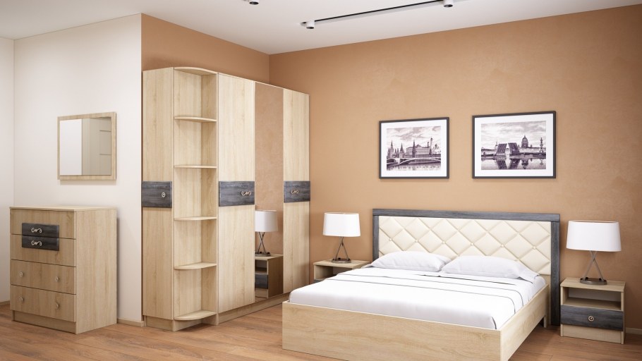 Модульная спальня Мадлен ТЭКС