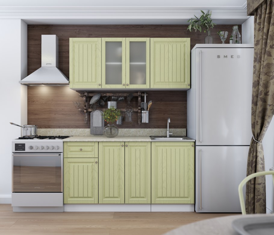 Кухня Хозяюшка 1.5 м Мускат