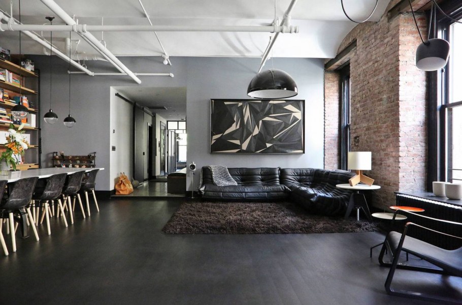 Нью-йоркский стиль в интерьере