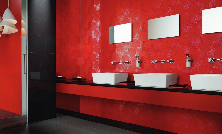 Плитка Azori карамель бордо